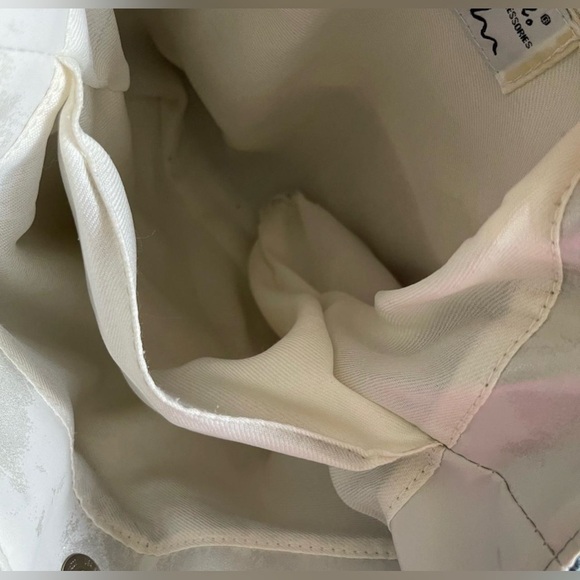 Marlo vintage denim tote bag rare unique - Picture 3 of 9